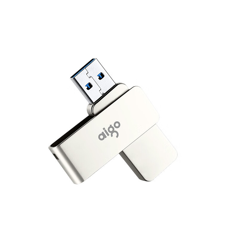 愛国者(aigo)64GB USB3.2優盤読速200mb/s u 330金属適用高速usb|undefined