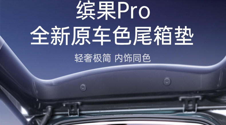 Suitable for Bingo Pro Trunk Mat, Full Coverage, 26 New Models, Wuling Car Interior Modification Accessories, Trunk Mat