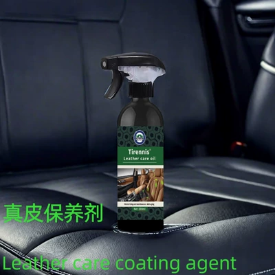 Cleaning/curing agent foam cleaner car interior - leather-curing-liquid