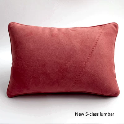 Headrest, Same Color Mercedes-Benz S-Class Headrest - volcano-red-waist