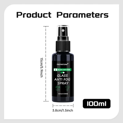 Prepinfoam-P23 Car Glass Anti-Fog Agent, Automotive glass defogging agent - p23-100ml