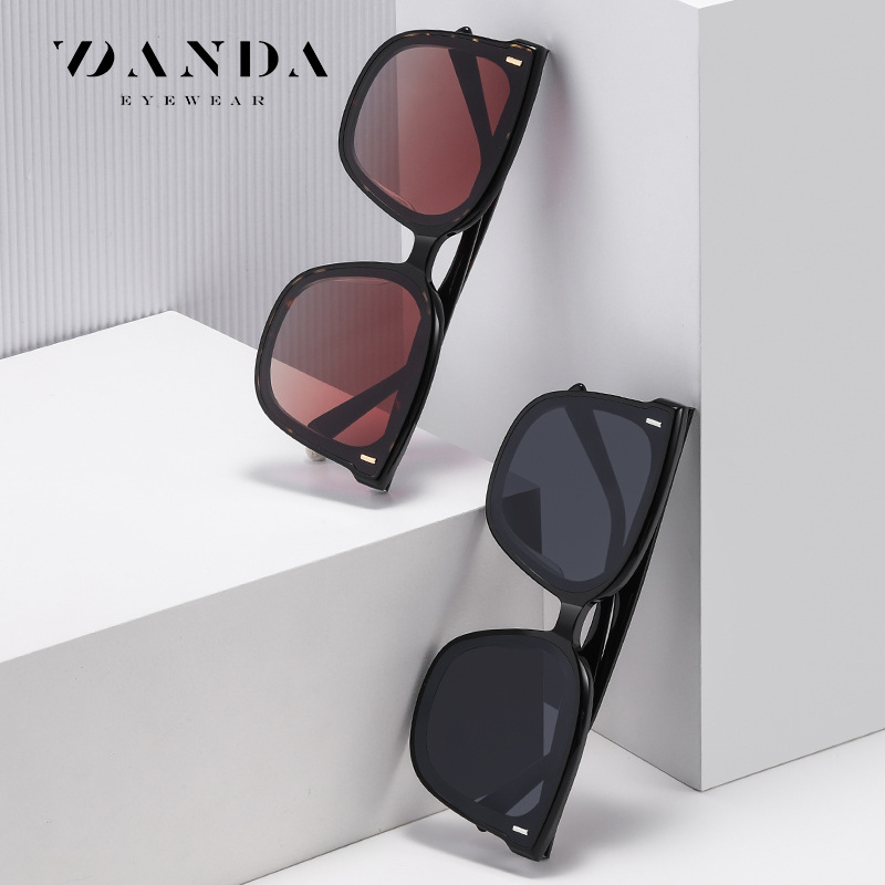 Tiktok transmisión en vivo mismo GM placa gafas de sol de moda de alta gama gafas de sol polarizadas 6605 placa gafas de sol al por mayor