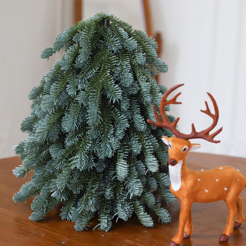 Todo el árbol de Navidad PE Simulación de pino de Navidad decoración sala de estar en el hogar decoración del comedor escenas de vacaciones al por mayor