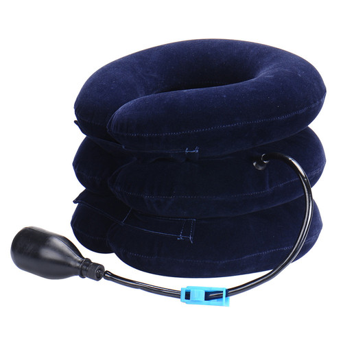 Wholesale Portable Inflatable Cervical Traction Instrument, Three-Layer Full Fleece Thick Inner Bag Cervical Stretcher