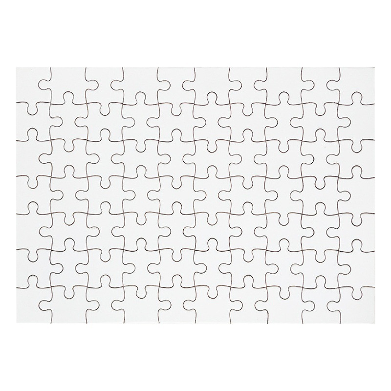 Rompecabezas de Madera en Blanco al por Mayor del Fabricante, 1000 Piezas, Piezas de Rompecabezas de Papel A4, Impresión UV, Suministros de Bricolaje, Juguete