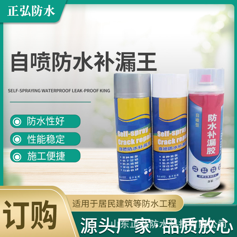 补漏王自喷式防水补漏喷剂屋顶补漏楼顶外墙水管堵漏王