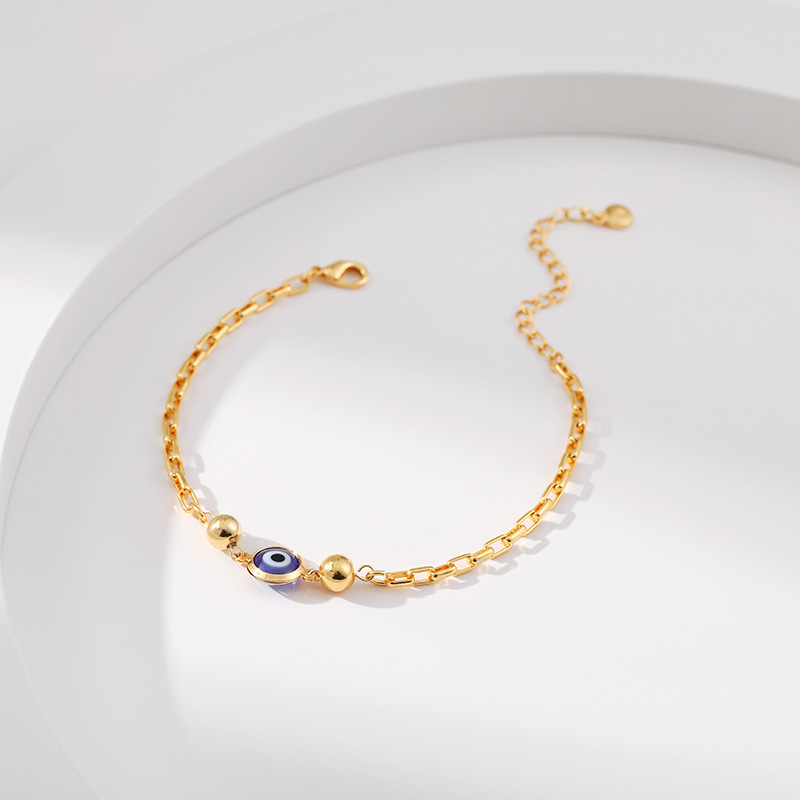 Retro Devilu0027S Eye Copper Bracelets 1 Piece