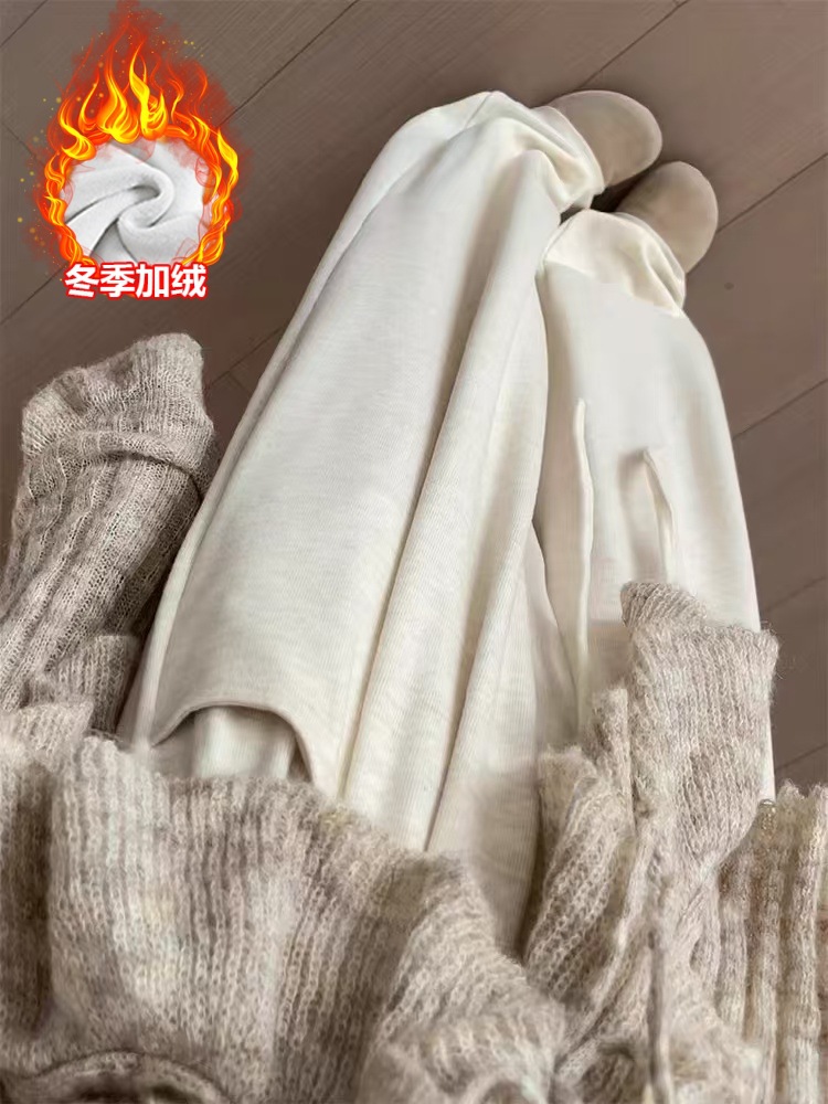 오프화이트 [후리스 스타일] 레귤러 스타일 163cm 이하