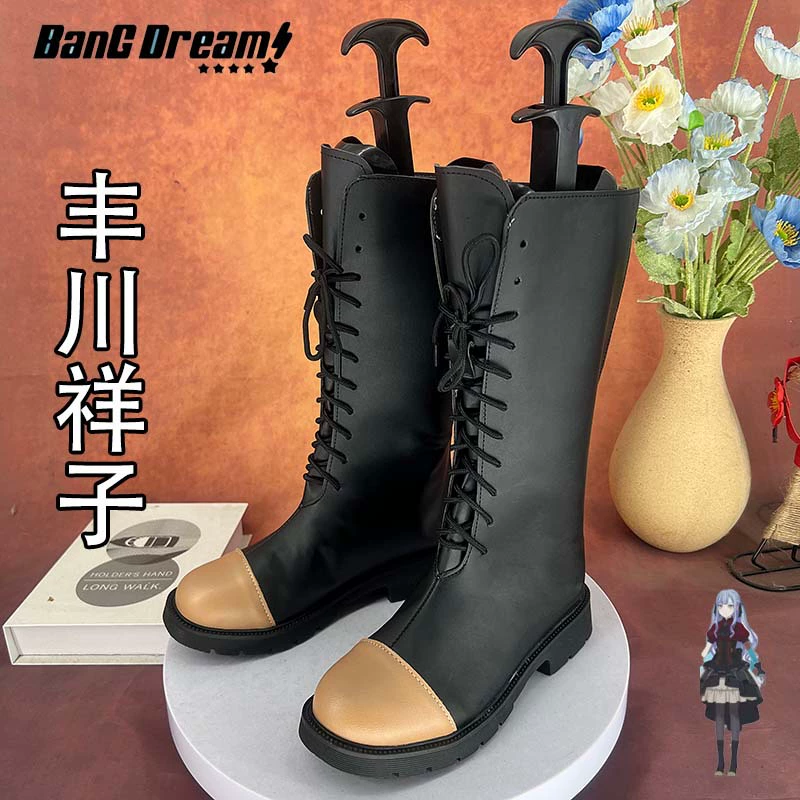 BANG DREAM Toyohara Kyoko обувь для косплея для девочек Лоли аниме комикс шоу обувь для выступлений