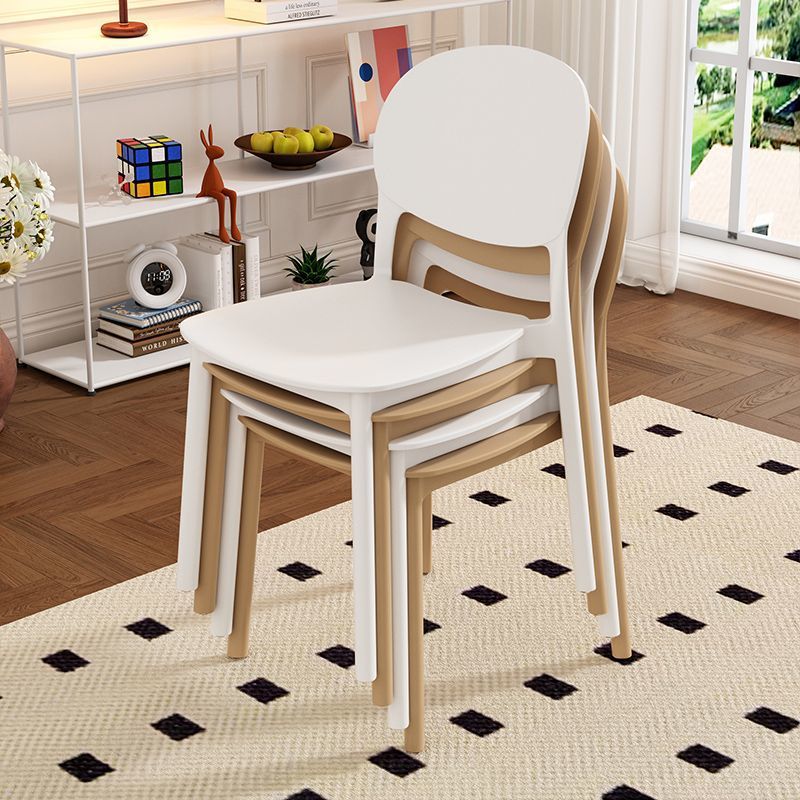 G舘1塑料椅子家用加厚餐餐桌餐椅舒服久坐商用现代简约凳子靠背