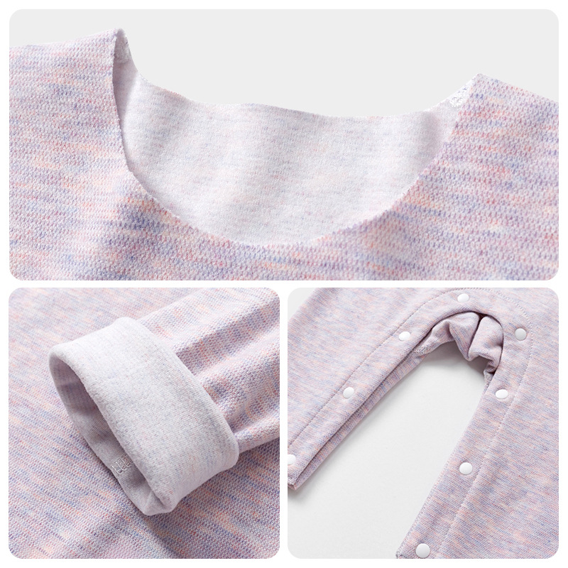 Bebé mono Primavera, Otoño e Invierno recién nacido polar forrado bottoming pijamas calientes niños y niñas otoño mameluco ropa de bebé