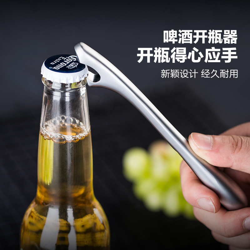 스테인레스 스틸 맥주 와인 병따개 맥주 오프너 자동 프레스 유형 병 열기 전기 병따개