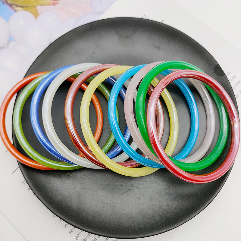 Glass bracelet handmade