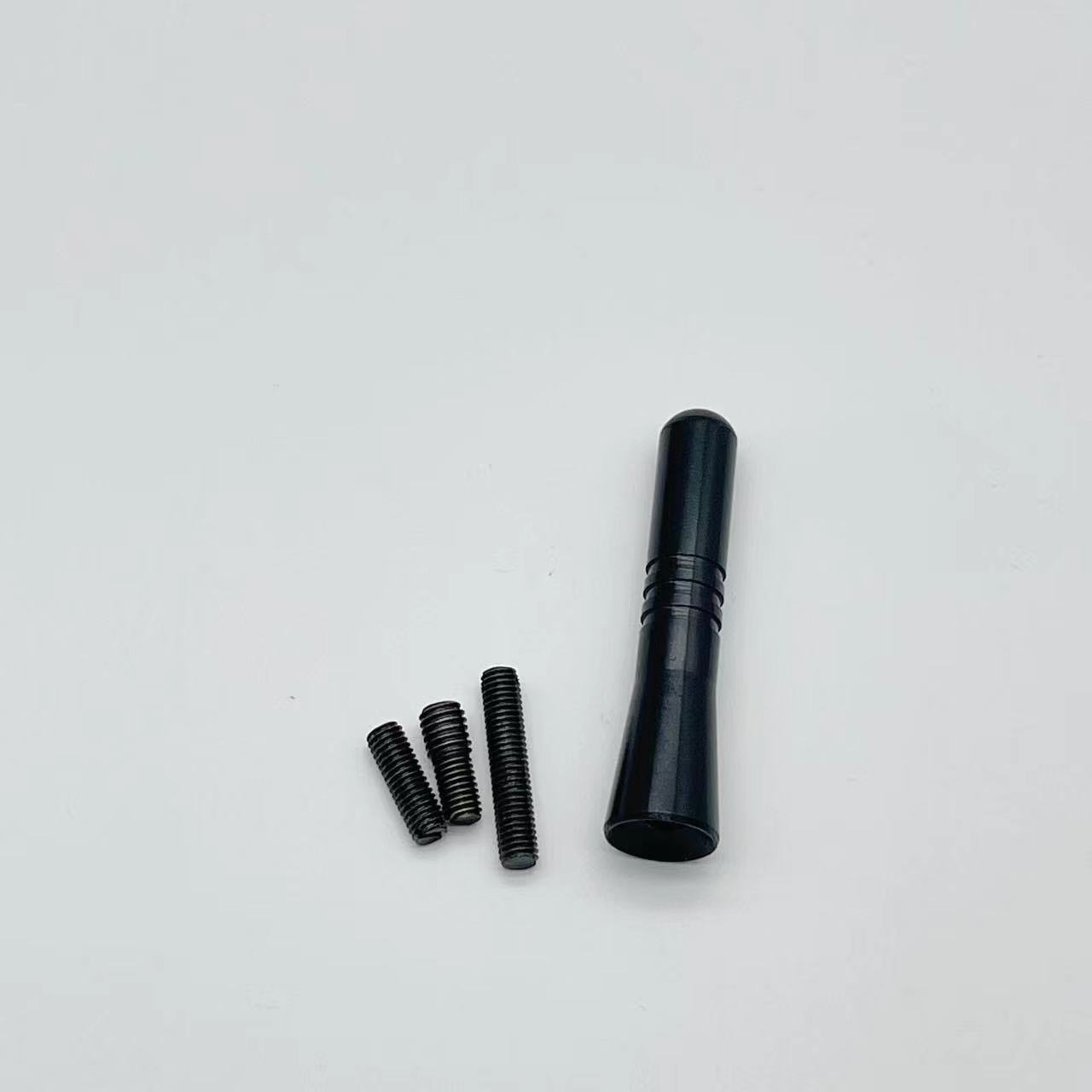 Universal Car Decoration Antenna 6CM Aluminum Alloy Short Antenna Universal (vehicle antenna) - 6cm-black