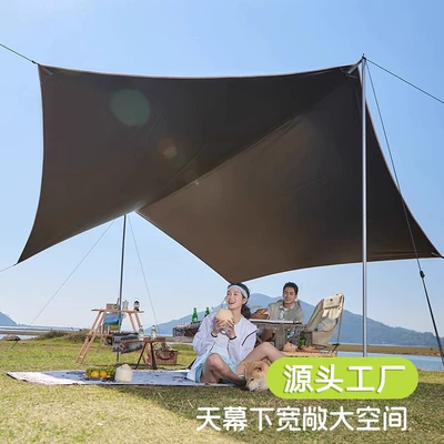 Dome Picnic Tarp Equipment Avtomobil yan çətirləri