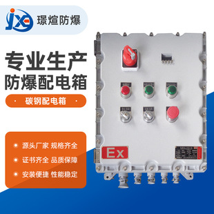 Explosion-Proof Carbon Steel Lighting Power Distribution Box Switch Electric Control Cabinet Wiring Box Overhaul Socket Box Carbon Steel
