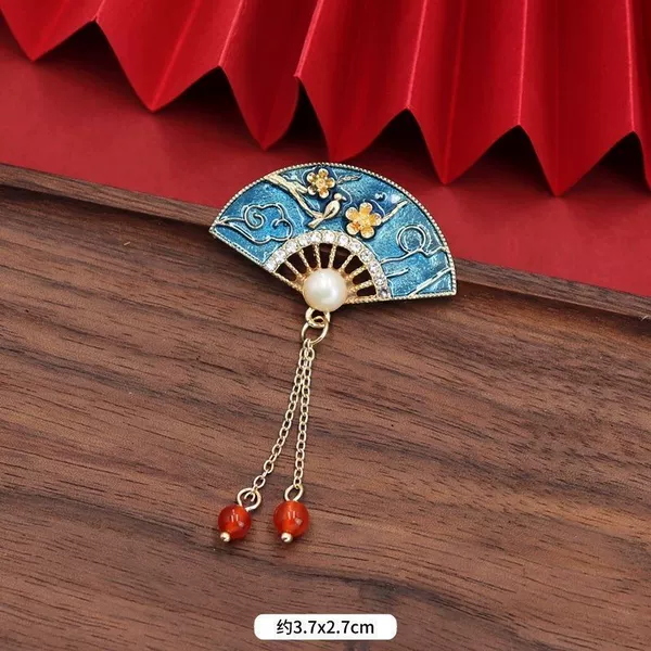 Flower and bird picture fan-Simple outfit