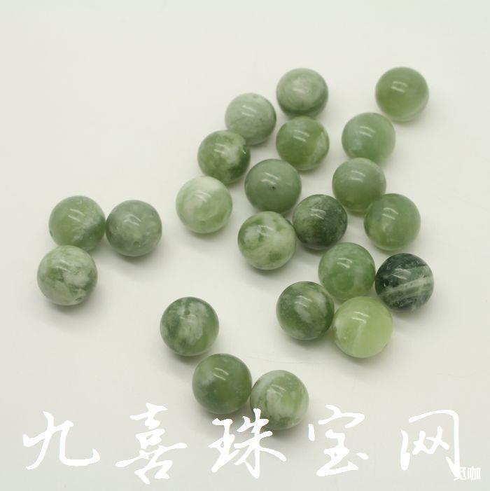 天然玉器散件真品陕西蓝田玉玉石僵花散珠DLY饰品配饰散件礼品