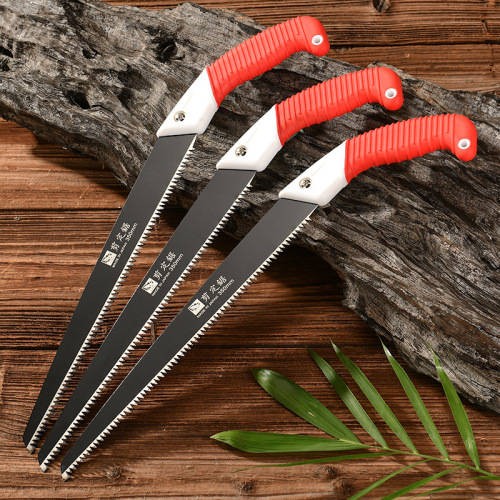 Saw, hand saw, fruit tree waist saw, hand saw, outdoor household portable garden tool, logging straight saw, shear saw