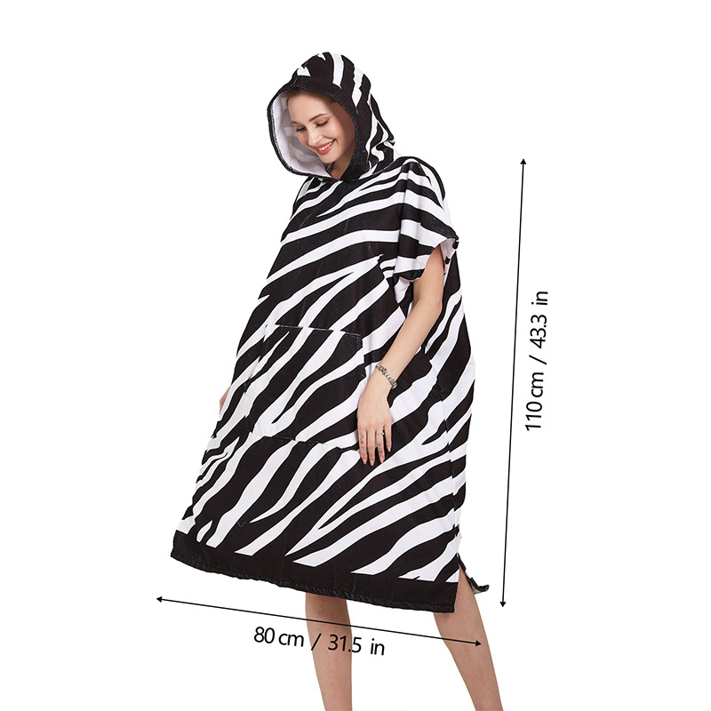 Cuatro estaciones transfronterizas de microfibra natación deportiva capa de playa surf casual al aire libre capa toallas de baño al por mayor