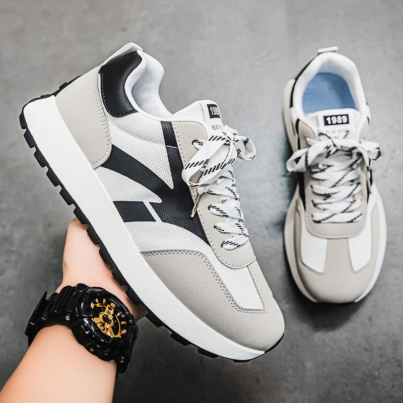 sneaker Men's Spring and Summer Men's Shoes Retro All-match Forrest Gump White Shoes Breathable Height-increasing Students' Casual Torre Shoes Trendy sneaker Men's Spring and Summer Men's Shoes Retro All-match Forrest Gump White Shoes Breathable Height-increasing Students' Casual Torre Shoes Trendy