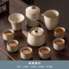 Mihuang Ru kiln "Yuhuang Ti Liang Pot" Six cups 10 sets of sets+tea cans