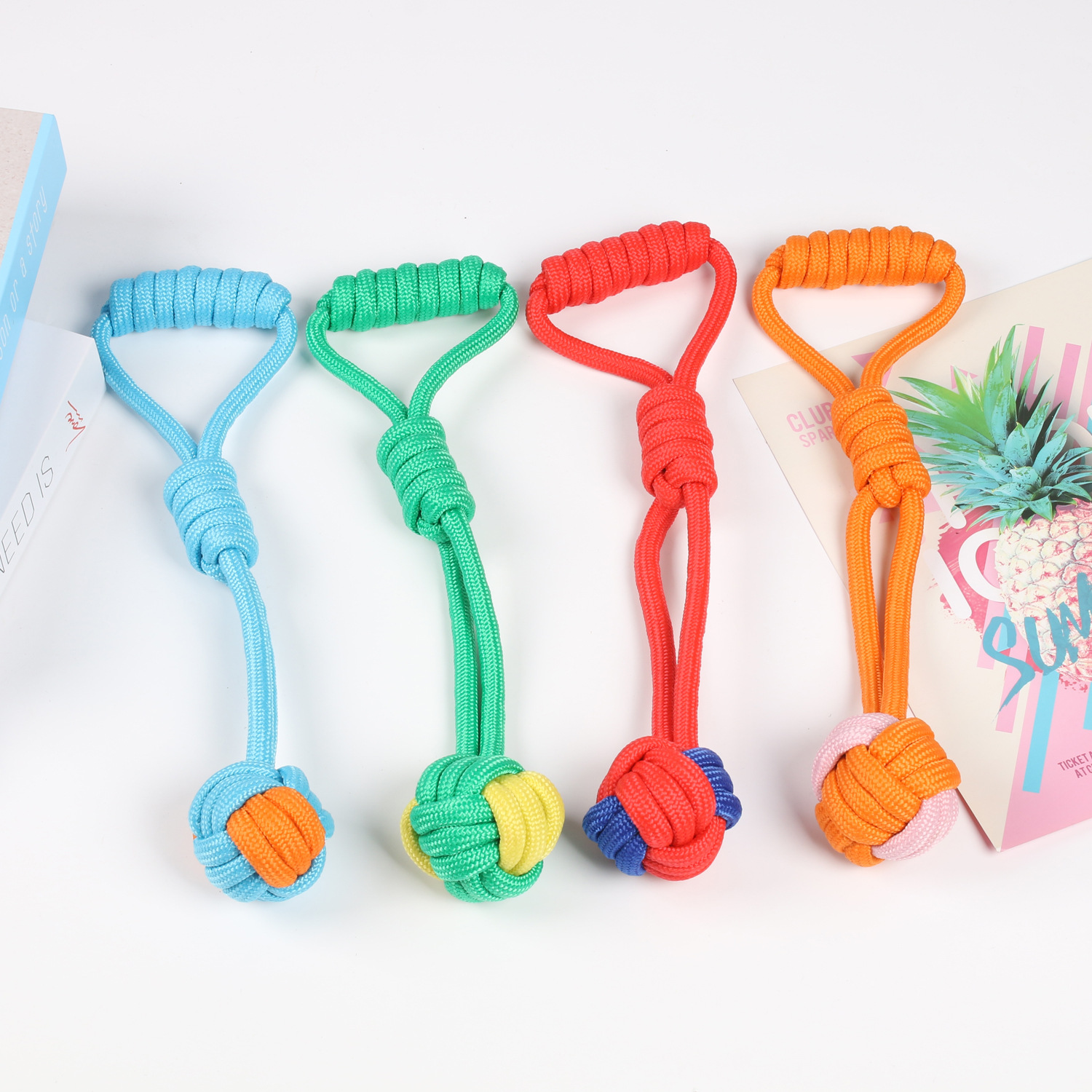 Juguetes para perros tejidos de polipropileno personalizados del fabricante