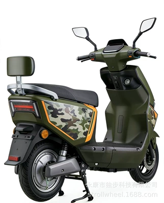 Elektrikli motosikletlər, Cross-Border New Model B02 - army-green-60v20ah-lead-acid-battery
