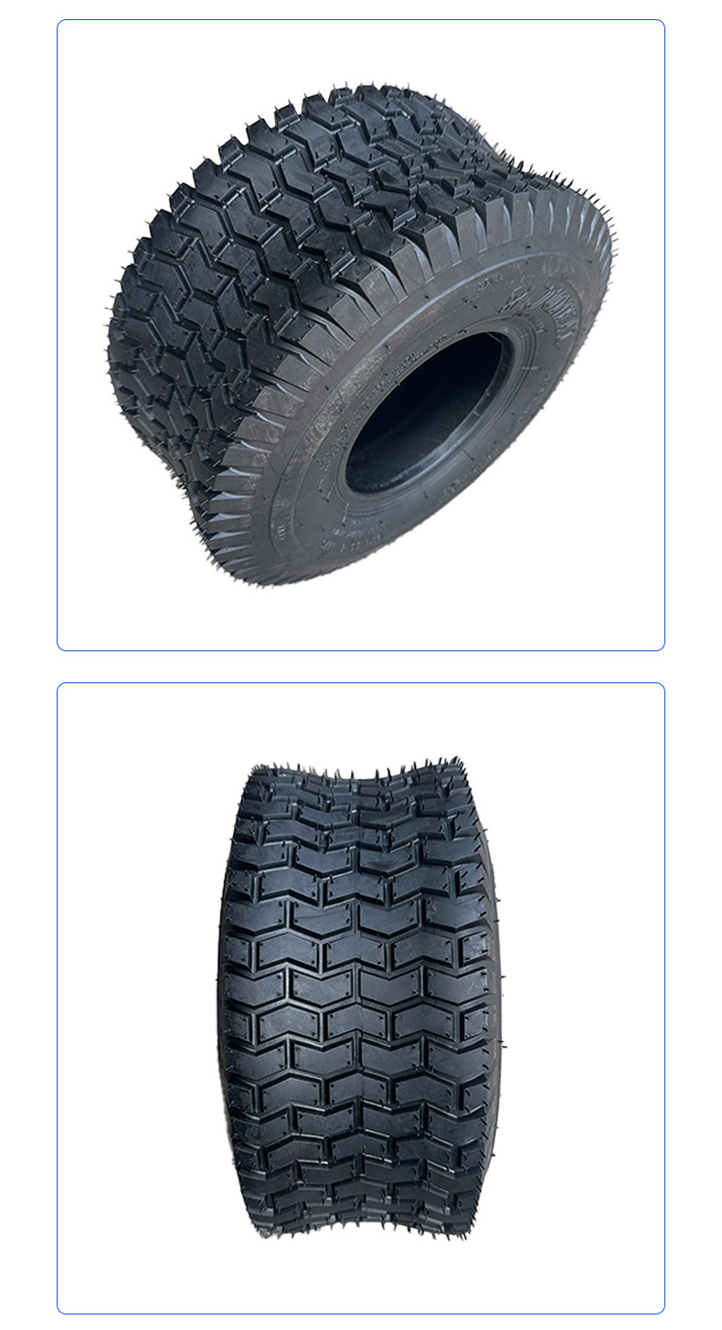 Manufacturer Supplies Agricultural Tires Atv Beach Vehicles Lawn Mowers 15X 6-6inch Electric Vacuum Tires Thickened and Wear-Resistant