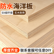 进口海洋板海洋版桦木板切割桦木海洋板胶合板多层板实木板材