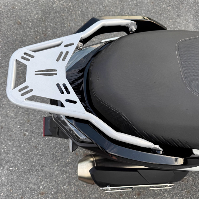 Suitable for Peugeot Xp400 Modified Tail Rack Pulsion211 Tail Box Rack Rear Shelf Luggage Rack Armrest Rack Accessories