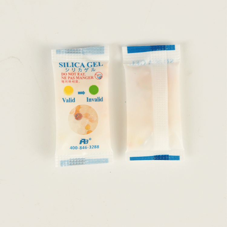 Kit de prueba de diagnóstico cuentas a prueba de humedad en forma de rollo de silicona desecante que cambia de color productos para el cuidado de la salud desecante medicinal