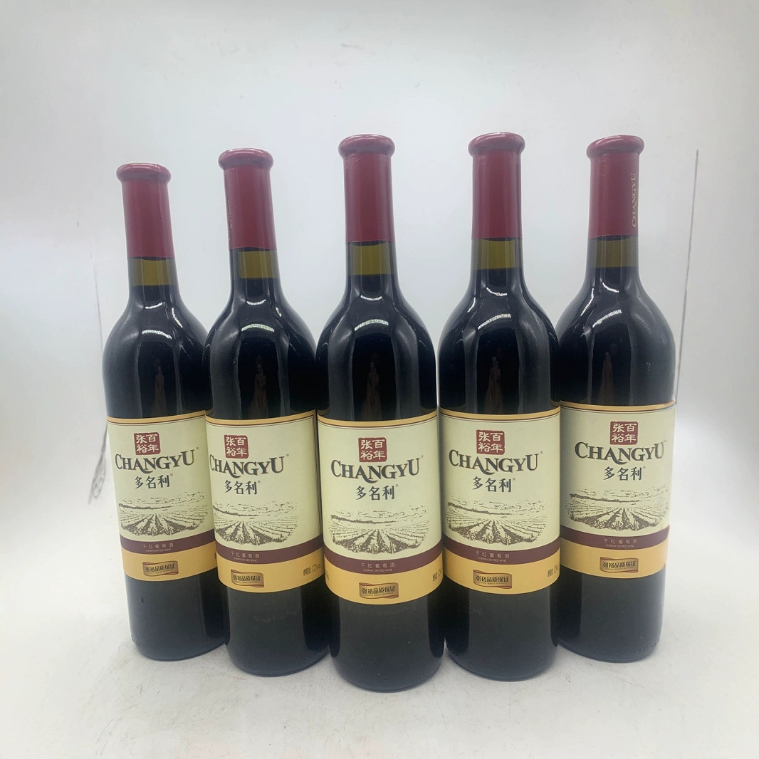 烟台葡萄酒国产红酒多名利干红葡萄酒礼盒装整件批发包邮