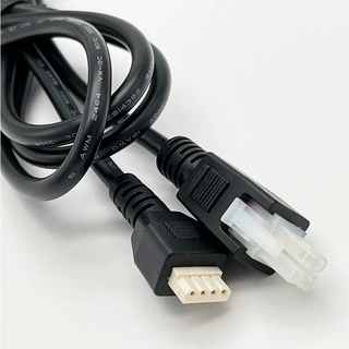 MX4.2 2*2P转5264注塑端子线 MOLEX4.2二次注塑端子连接线
