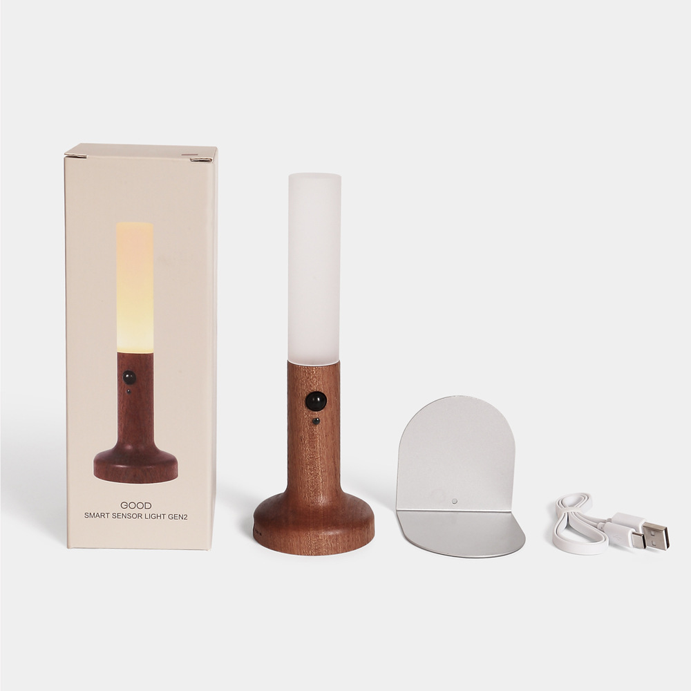 Nordic simple estilo de registro de la lámpara de armario magnético lámpara de noche de inducción infrarroja lámpara de dormitorio lámpara de cocina al aire libre luz de emergencia