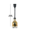 A model (golden)-With a light bulb