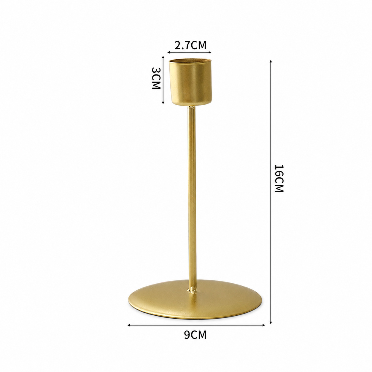 Candelabro de Hierro de Mesa Estilo Europeo para Cena Romántica y Sala de Estar image 13