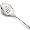 Family family tableware My Peanut Butter Spoon long -handle peanut sauce spoon stainless steel spoon