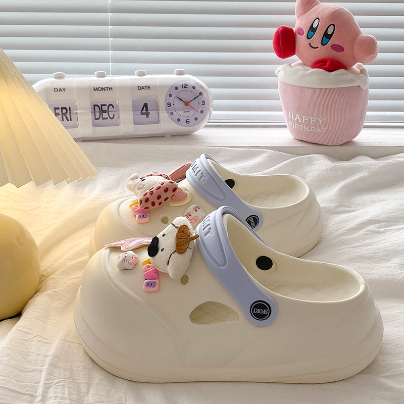 흰색 파란색 · 사랑하는 개 아기 코끼리