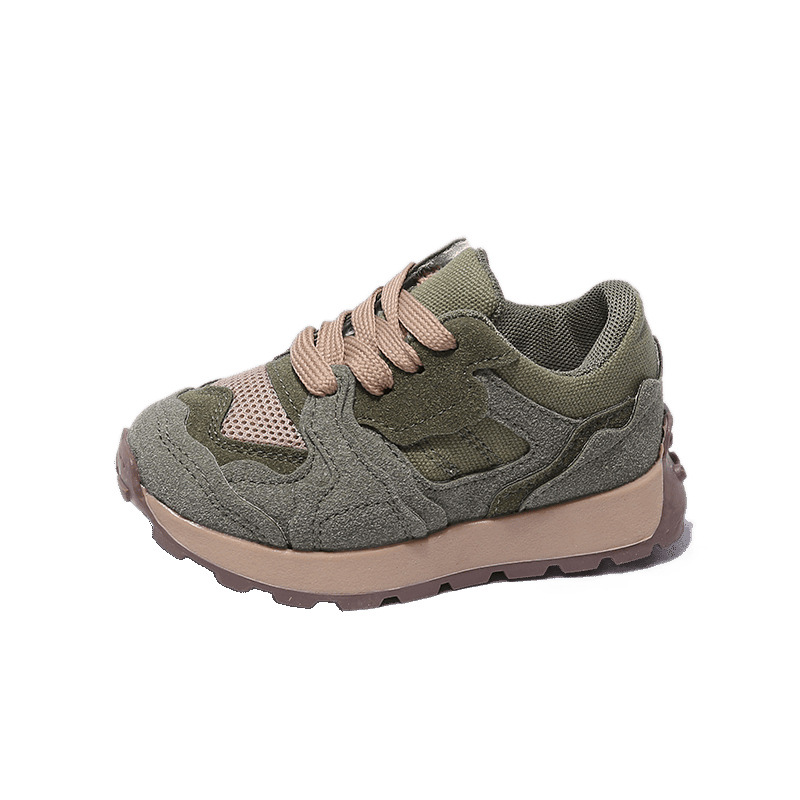 Zapatos deportivos de primavera y otoño para niños, marca de moda, zapatos Forrest Gump para niños y niñas al por mayor, zapatos deportivos para niños de otoño 2025, zapatos casuales de moda