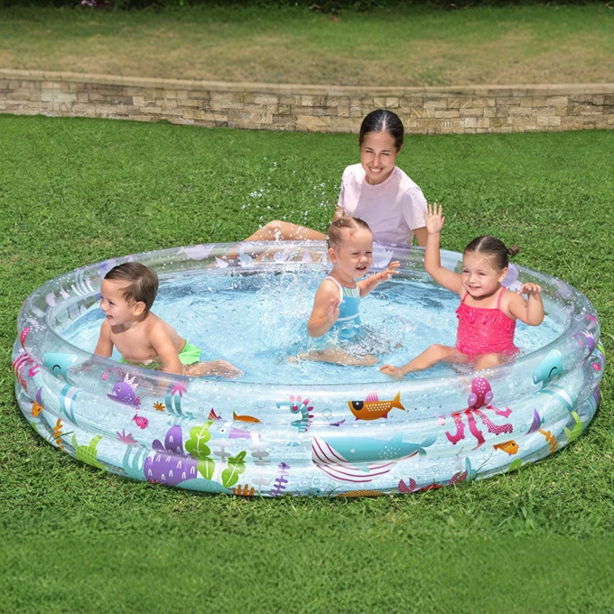 Original Genuine Bestway Inflatable Round Paddling Pool Swimming Pool Infant Bathtub Sand Pool Ball Pool 51005