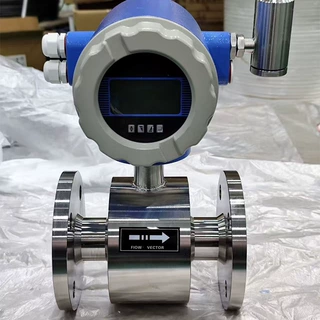 定制不锈钢电磁流量防腐一体式液位传感器计数显智能流量计水位计
