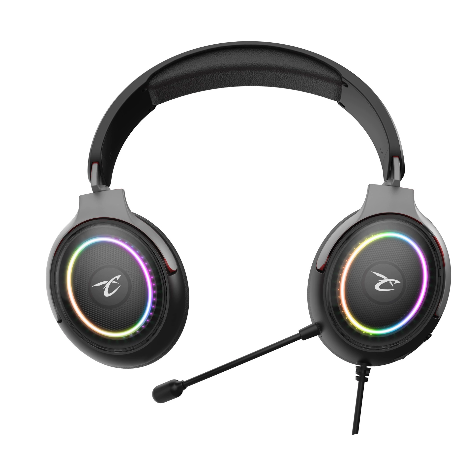 ZHAOCHEN / Zhaochen GL-530 прозрачные игровые наушники с RGB-подсветкой, узорный IP-дизайн, проводные