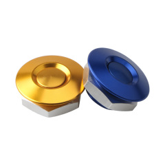 Factory direct sales car modification racing mini hood lock 30mm button type modified hood surround buckle