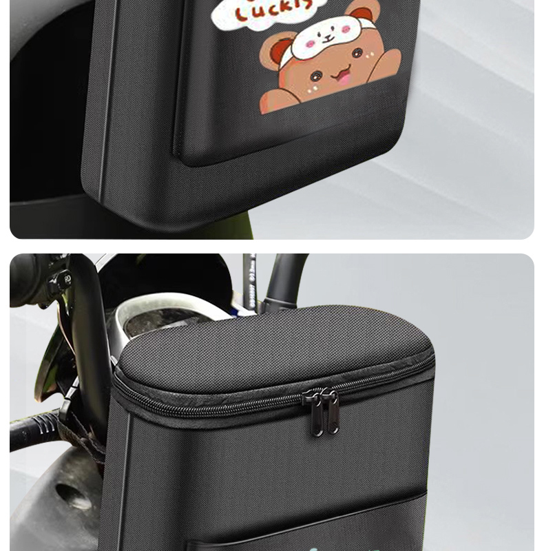 Electric Car Hanging Bag Front Storage Bag Waterproof Hanging Bag Battery Car Bicycle Hanging Bag Artifact Practical Motorcycle