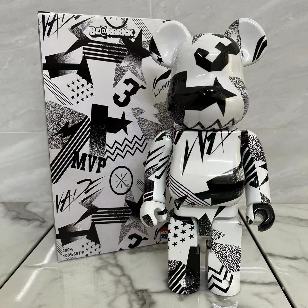 ビーアbrick400% 暴力熊積み木熊関節響網紅潮流公仔置物プレゼント卸売り代発