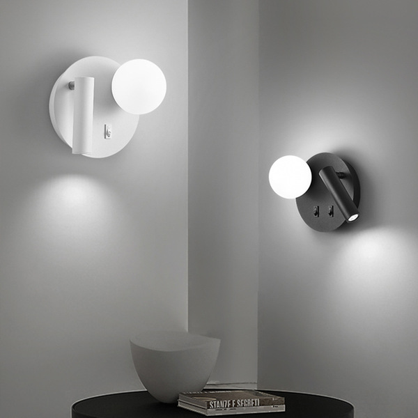 Modern and minimalistic lantern for bed