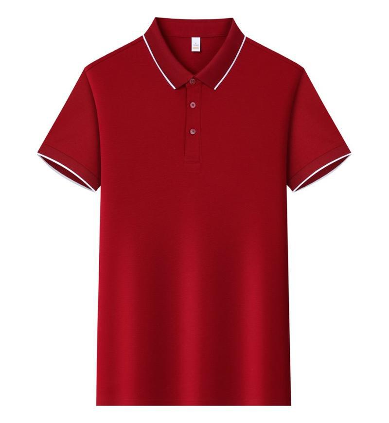 220g peso pesado Solona POLO camisa verano antibacteriano fresco para hombres y mujeres primavera y verano