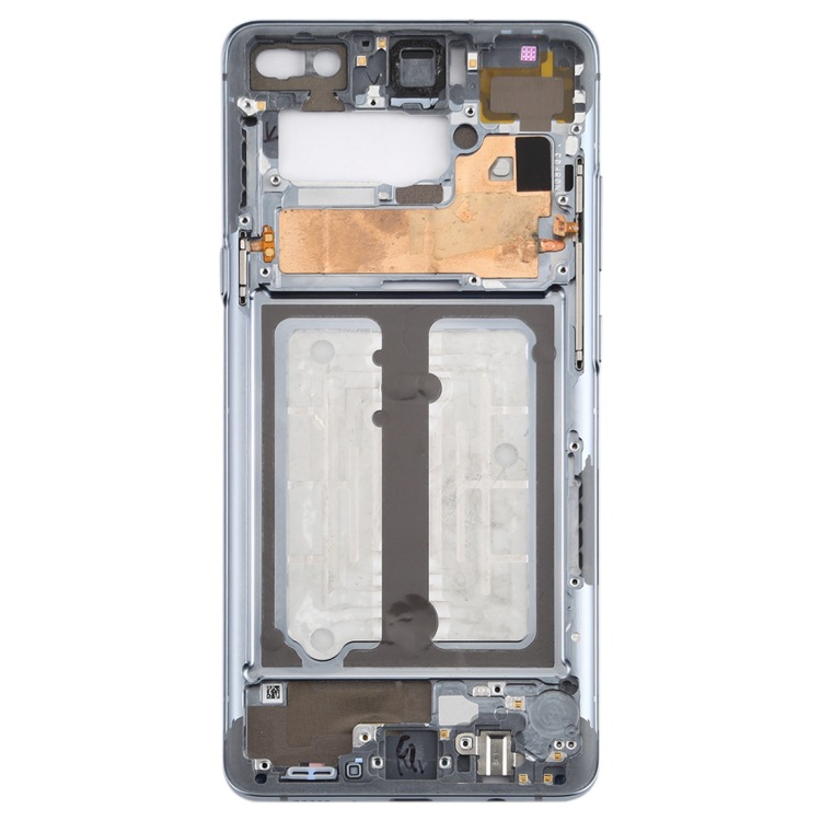 Aplicable para Samsung para Galaxy S10 5G LCD en el marco central con botones laterales (color: