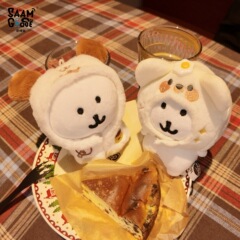 自己嘲笑クマぬいぐるみ 12 センチメートルペンダントバッグキーホルダー装飾品ベビー服ペンダント誕生日ギフト卸売